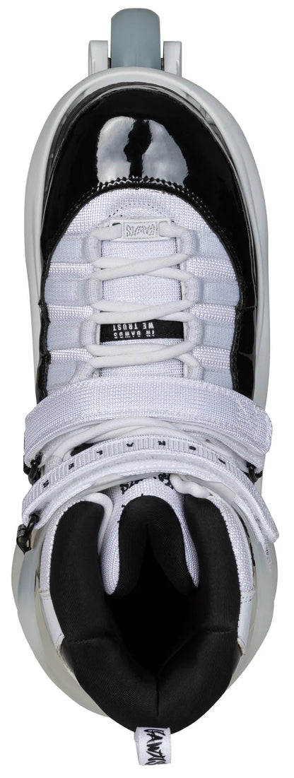 "FM 5" Black and White Gawds Pro Skate