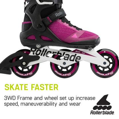 Rollerblade Women's Macroblade 100 3WD inline skates